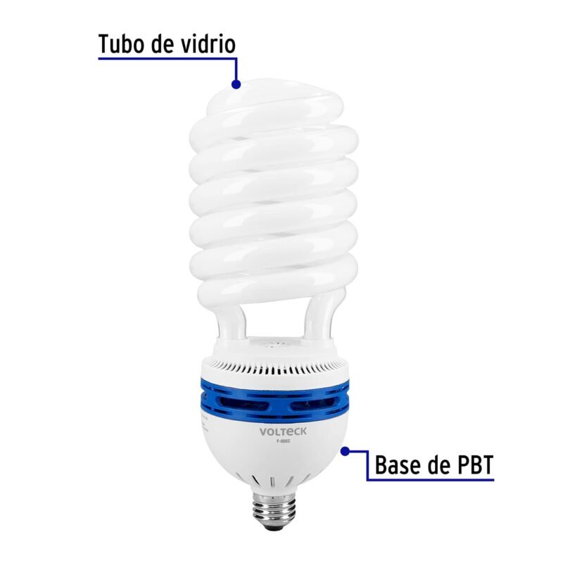 F-85ECFC1.jpg Código: 48223 Lámpara espiral T5 85 W alta potencia luz de día, caja F-85EC