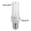 Código: 46843 Lámpara triple T3 9 W luz de día en blíster, Volteck F-9T3