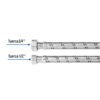 Código: 49132 Manguera para boiler, acero inox, 1/2'x3/4', 60 cm, Foset FBO-1260X