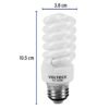 Código: 48205 Lámpara espiral mini T2 15 W luz cálida en blíster, Volteck FC-15EM
