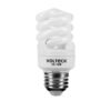 Código: 48203 Lámpara espiral mini T2 7 W luz cálida en blíster, Volteck FC-7EM
