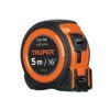 Código: 12772 Flexómetro compacto contra impactos 5 m cinta 19 mm, TRUPER FCG-5M