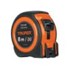 Código: 12774 Flexómetro compacto contra impactos 8 m cinta 25 mm, TRUPER FCG-8M
