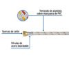 Código: 24062 Manguera para gas, aluminio, 3/8', 150 cm, Foset Basic FGA-15P