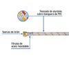 Código: 24065 Manguera para gas, aluminio, 3/8', 400 cm, Foset Basic FGA-40P