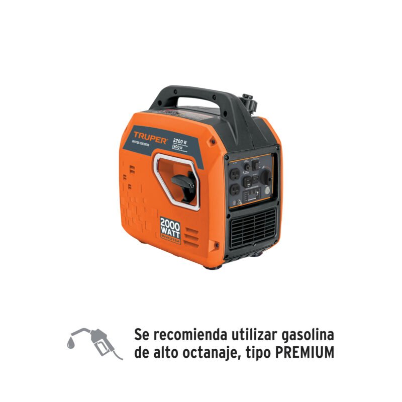 GEN-201.jpg Código: 103279 Generador silencioso inverter 2.2kW, 80 cc, enc. electrónico GEN-201