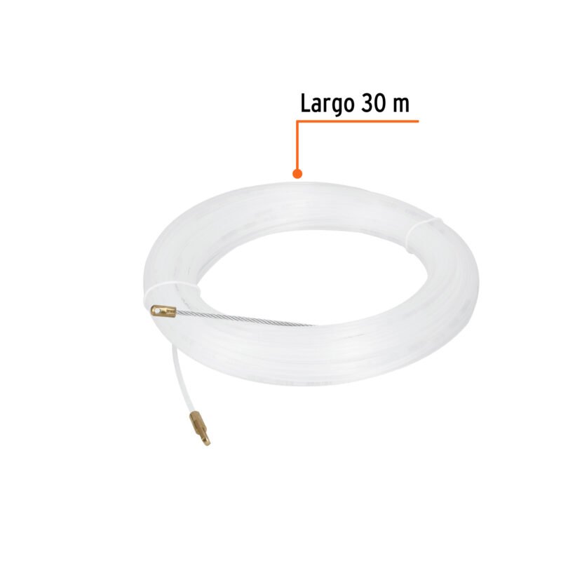 GNY-30FC2.jpg Código: 17758 Guía de nylon de 30 m para cable, Truper GNY-30
