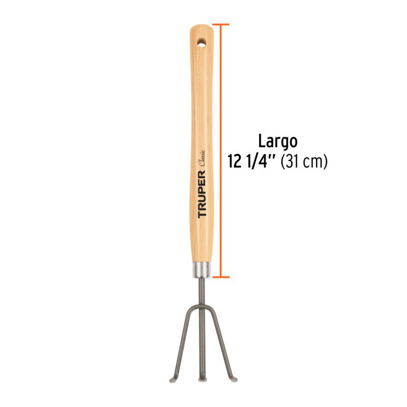 GTL-CVFC2.jpg Código: 15036 Cultivador para jardín, mango de 12-1/4', TRUPER GTL-CV