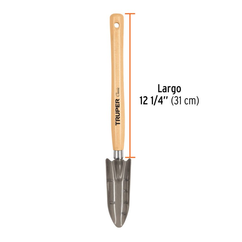 Código: 15034 Transplantador para jardín, mango de 12-1/4', TRUPER GTL-TR