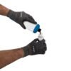 Código: 17064 Guantes de nylon recubiertos de nitrilo arenoso, M, TRUPER GU-132