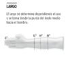 Código: 14241 Guantes de carnaza, cortos, unitalla, TRUPER GU-535