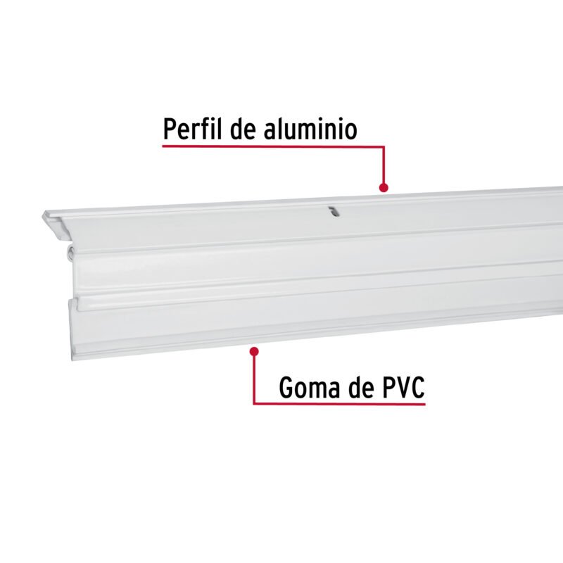 GUPO-100ABFC1.jpg Código: 49889 Guardapolvo automático 100 cm blanco, HERMEX GUPO-100AB