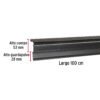 Código: 49894 Guardapolvo automático 100 cm negro, HERMEX GUPO-100AN