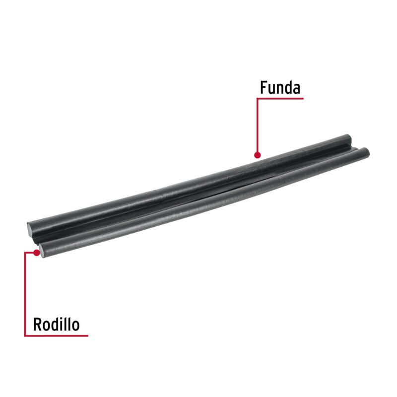 Código: 46364 Guardapolvo con funda 95 cm, negro, HERMEX GUPO-102
