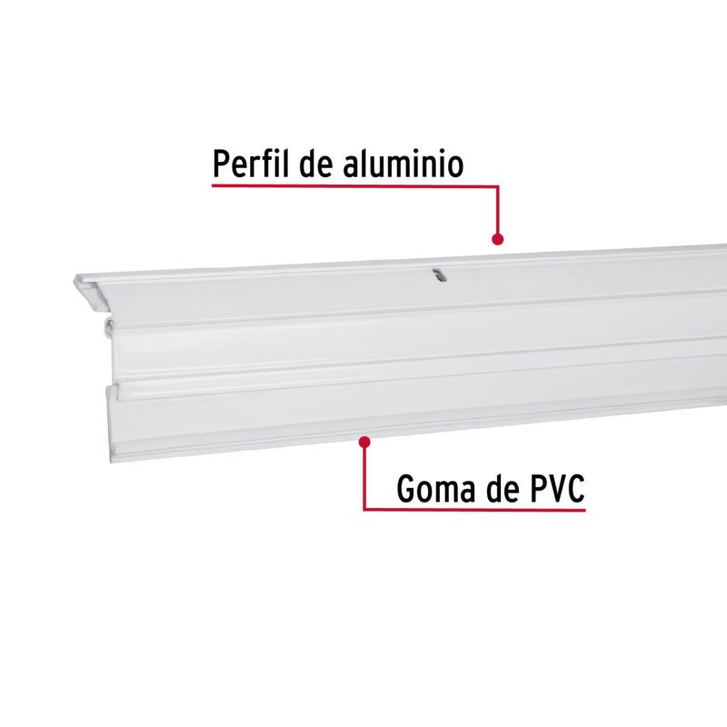 GUPO-90ABFC1.jpg Código: 49888 Guardapolvo automático 90 cm blanco, HERMEX GUPO-90AB