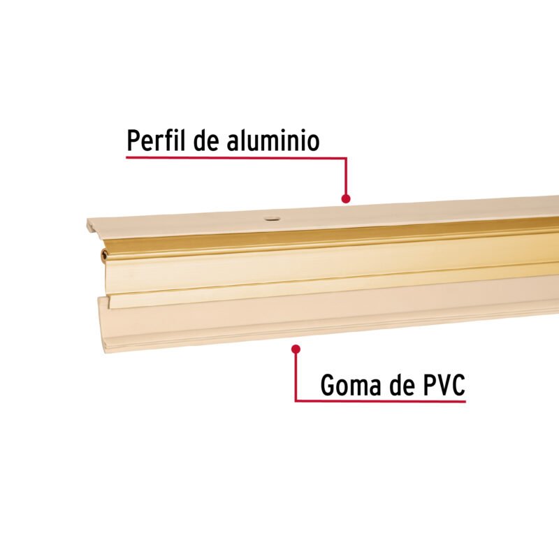 GUPO-90ADFC1.jpg Código: 49878 Guardapolvo automático 90 cm dorado, HERMEX GUPO-90AD
