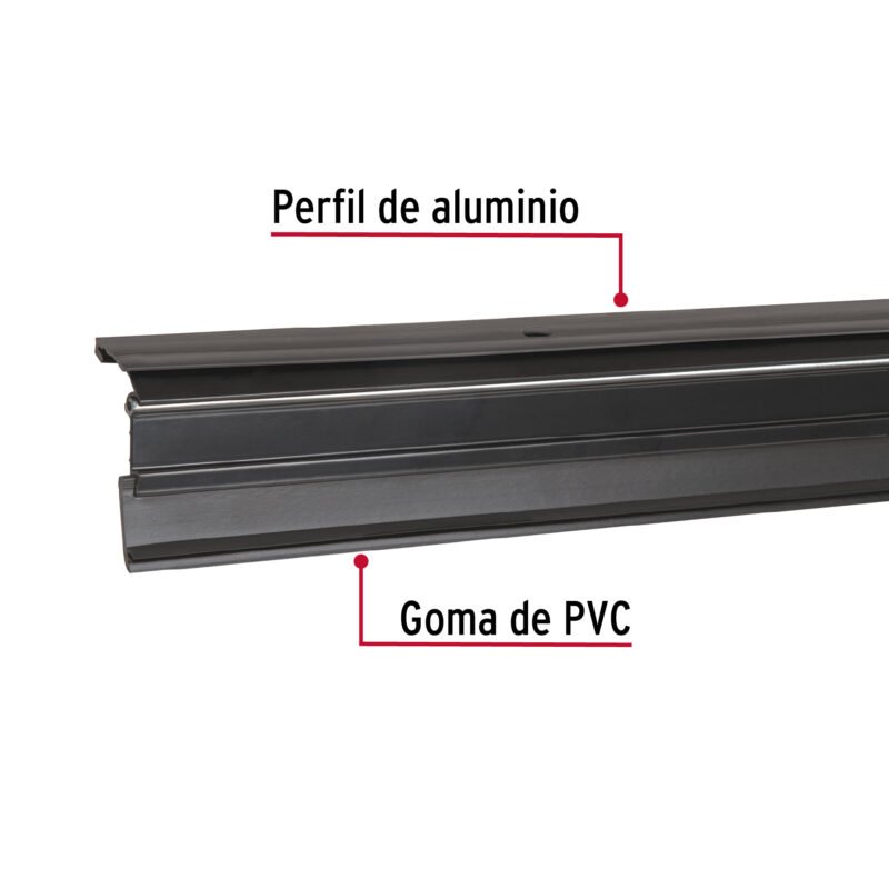 GUPO-90ANFC1.jpg Código: 49890 Guardapolvo automático 90 cm negro, HERMEX GUPO-90AN