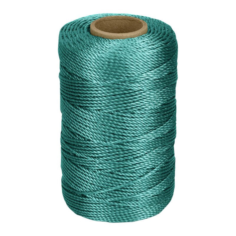 HIL-165V.jpg Código: 14060 Carrete con 165 m de hilo para albañil verde, Truper HIL-165V