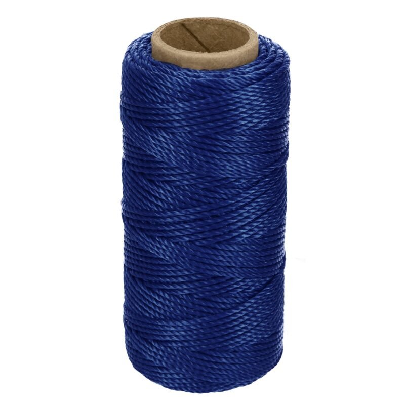 HIL-65Z.jpg Código: 14048 Carrete con 65 m de hilo para albañil azul, Truper HIL-65Z