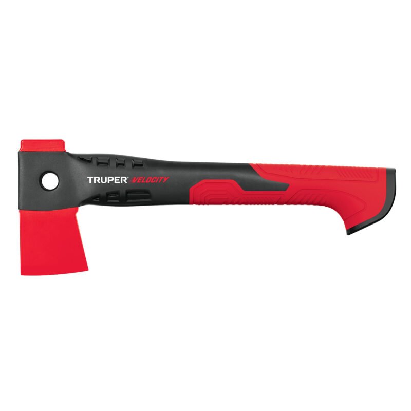 HVE-1.jpg Código: 100175 Hacha cazadora 1 lb mango de nylon de 14', Truper Velocity HVE-1