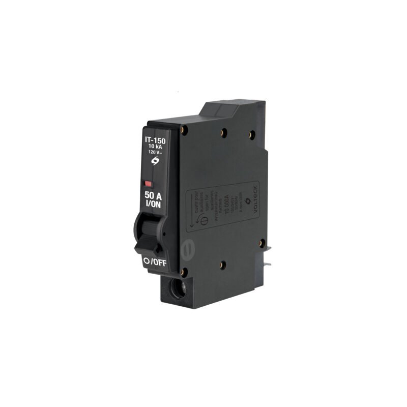 IT-150.jpg Código: 47510 Interruptor de 1 polo 50A, enchufable, VOLTECK IT-150