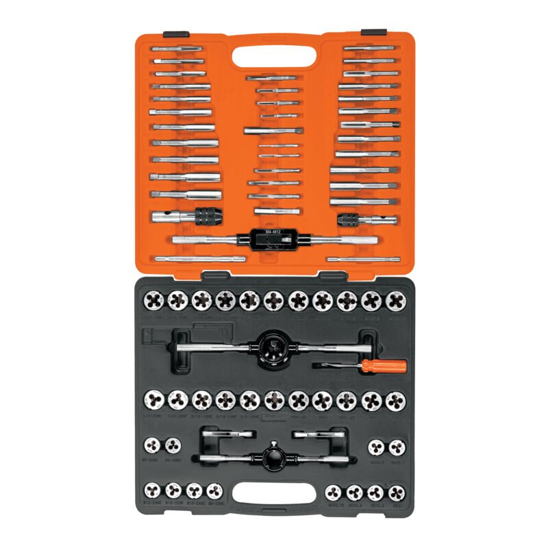 Código: 12443 Juego de 76 piezas de machuelos y tarrajas, Truper J-MATA-76