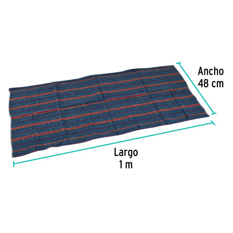 Código: 57107 Jerga gris plana de 1 m x 48 cm, KLINTEK JER-1GP