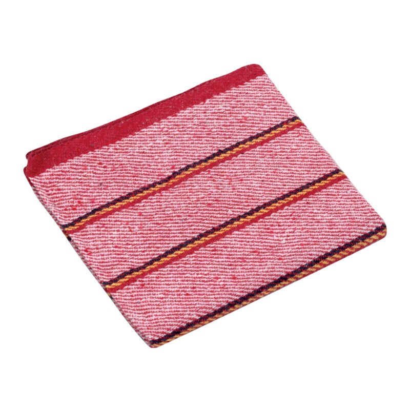 JER-1R.jpg Código: 57103 Jerga roja sarga gruesa de 1 m x 48 cm, KLINTEK JER-1R
