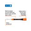 Código: 100668 Desarmador de precisión de cruz PH000 mango ergonómico JOY-C03