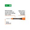 Código: 100692 Desarmador de precisión punta torx T5 mango ergonómico JOY-T5