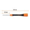 Código: 100692 Desarmador de precisión punta torx T5 mango ergonómico JOY-T5