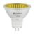 Código: 47256 Lámpara de halógeno amarillo 50 W tipo MR16 en caja, Volteck JR-50A