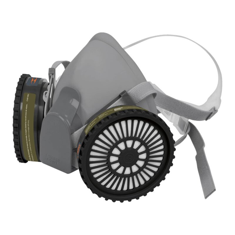 KIT-RES-MU.jpg Código: 13730 Kit respirador profesional con cartuchos multigas, Truper KIT-RES-MU