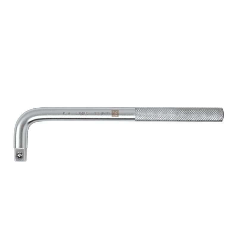 L-5486.jpg Código: 13913 Mango cuadro 1/2' en 'L', largo 9', Truper L-5486