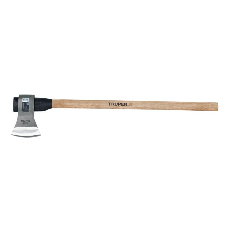 Código: 102969 Hacha labor entera 3 lb, mango de madera 36', TRUPER LE-3MM
