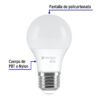 Código: 28060 Lámpara LED A19 6 W (equiv. 40 W), luz cálida, caja, Basic LED-40CB
