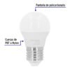 Código: 27210 Pack de 4 lámparas LED A19 8 W (equiv. 60 W), luz cálida LED-60CBX4