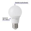 Código: 28005 Pack de 4 lámparas LED A19 8 W (equiv. 60 W), luz de día LED-60FBX4