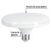 Código: 45631 Lámpara LED tipo OVNI 18 W (equiv. 125 W), luz cálida, caja LEDCI-120C
