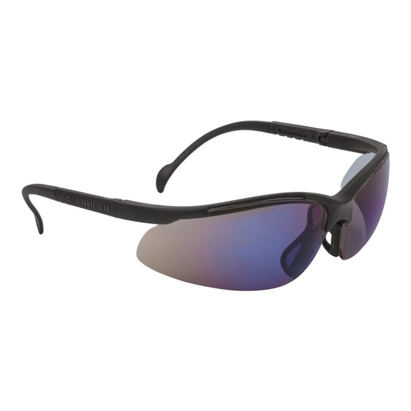 LEDE-EZ.jpg Código: 10826 Lentes de seguridad espejo azul, Truper Vision LEDE-EZ