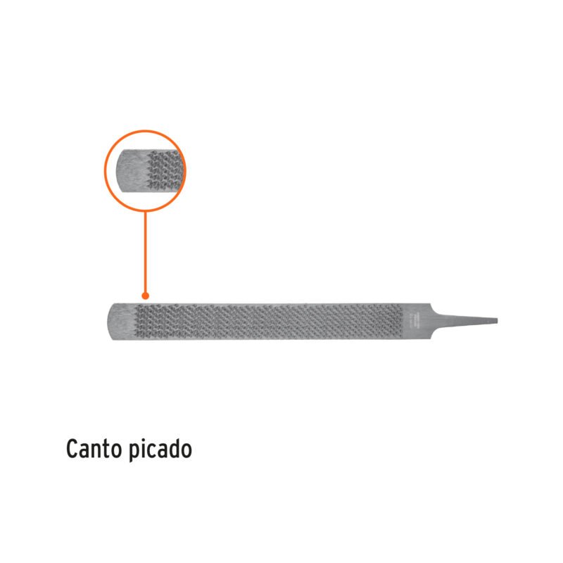 LEHE-14FC1.jpg Código: 15208 Lima escofina para herrar con zanco 14', Truper LEHE-14