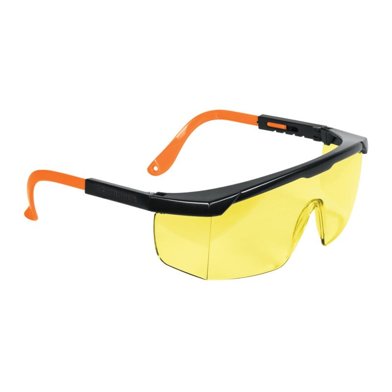 Código: 15137 Lentes de seguridad ajustables ambar, Truper Classic LEN-2000A