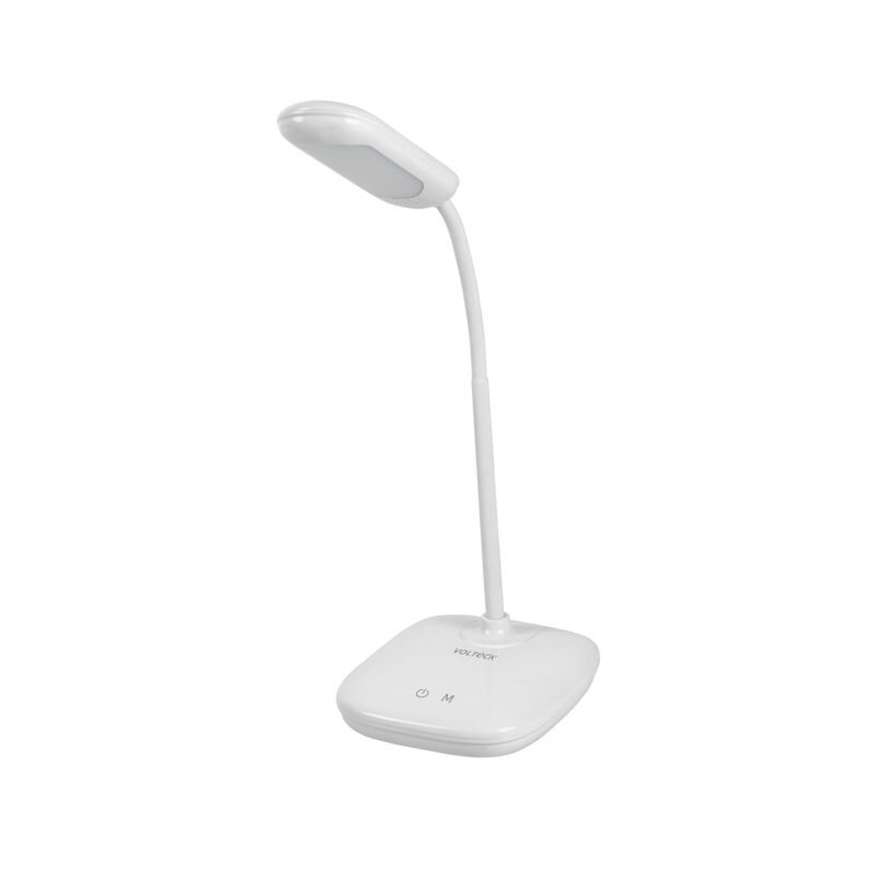 LES-100L.jpg Código: 46189 Lámpara de LED 5W cuello flexible para escritorio, Volteck LES-100L