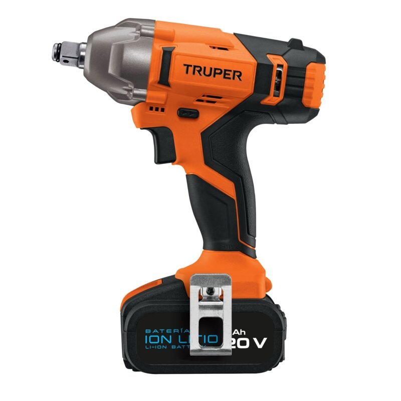 LIMI-20A.jpg Código: 101607 Llave de impacto 1/2', 20V, 133 lb/ft, 1 batería 4Ah, PRO LIMI-20A