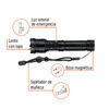 Código: 103088 Linterna LED recargable c/luz de emergencia, 410 lm, Truper LINAR-410