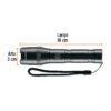 Código: 101330 Linterna LED recargable, de aluminio, 420 lm, TRUPER LIRA-650