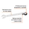 Código: 13431 Llave combinada matraca reversible 1/2'x178 mm largo, Expert LL-2016XR