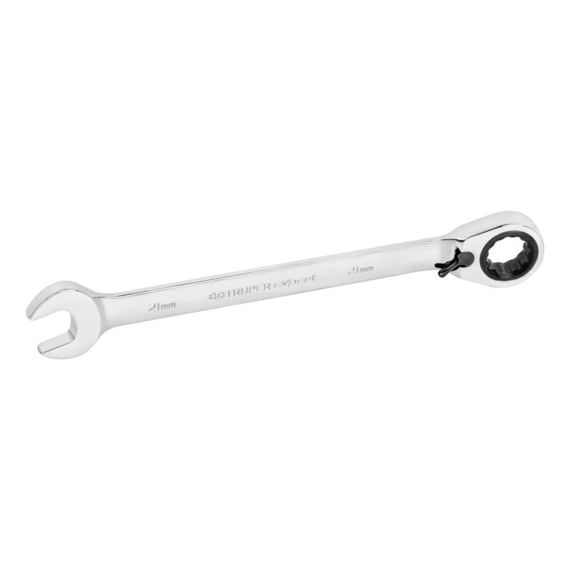 Código: 13758 Llave combinada matraca reversible 21mmx288 mm largo, Expert LL-2021MXR