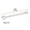 Código: 15601 Llave combinada extralarga 15/16' x 336 mm de largo, Expert LL-2030