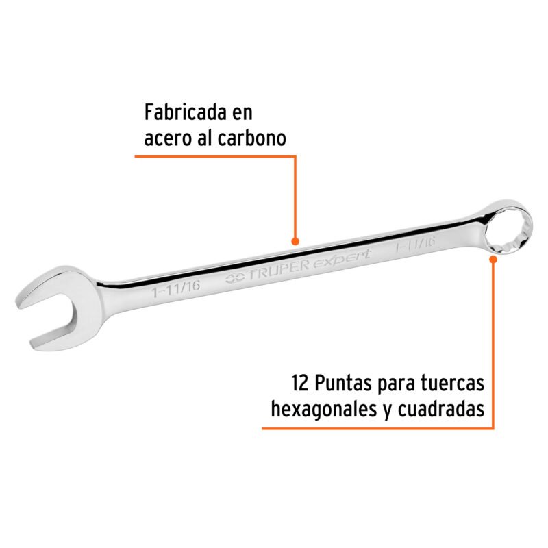 LL-2054FC1.jpg Código: 15632 Llave combinada extralarga 1-11/16' x 483 mm largo, Expert LL-2054
